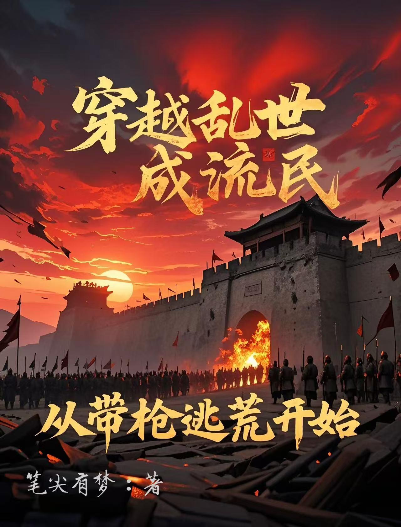 穿越乱世成流民,从带枪逃荒开始